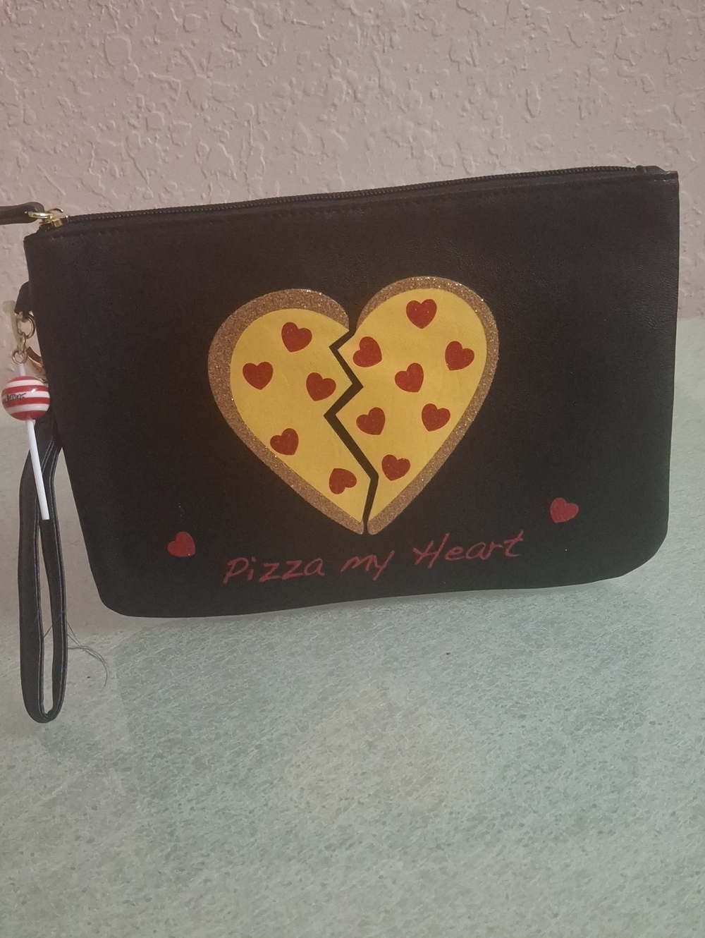 Betsey Johnson 'Pizza My Heart' Clutch Wristlet